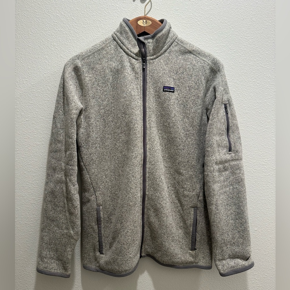 Patagonia Light Gray Utility Jacket